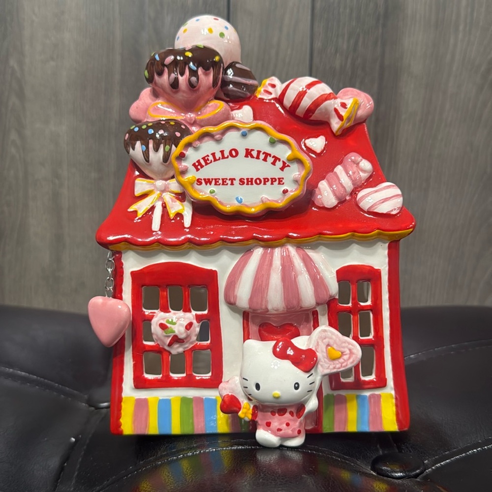 Blue Sky Clayworks Hello Kitty Sweet Shoppe Candle House By Heather Goldminc